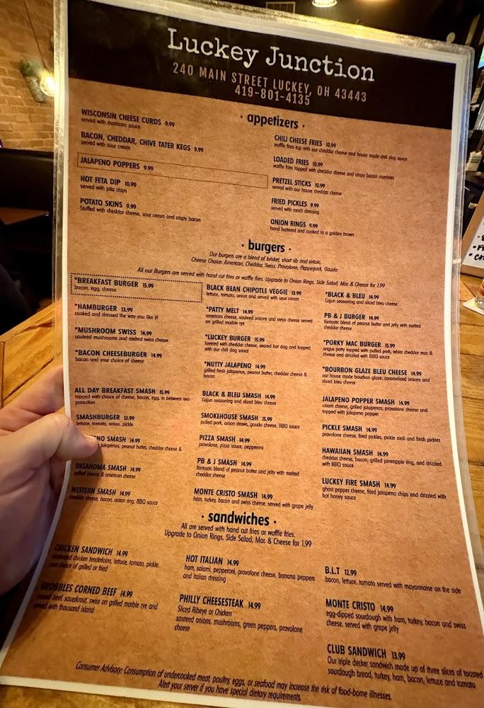 Luckey Junction Luckey Burger